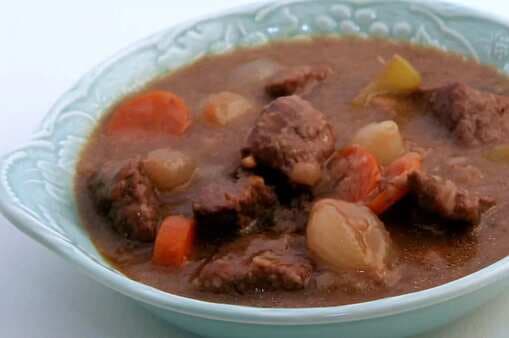 Beef And Red Wine Stew With Rosemary