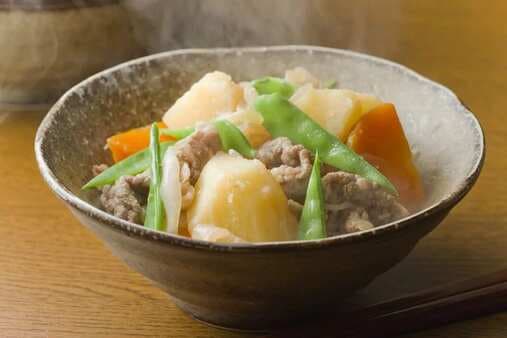Soy Sauce Braised Beef With Mixed Vegetable