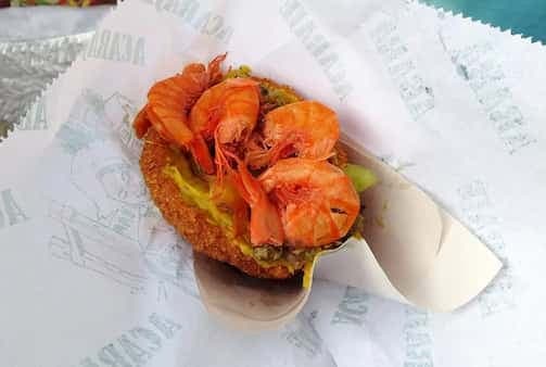 Brazilian Black-Eyed Pea And Shrimp Fritters: Acaraj