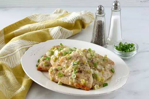 Broiled Chicken Breasts With Lemon Butter Sauce