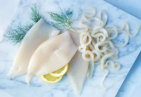 Squid Stewed In Ir Ink-Calamares En Su Tinta