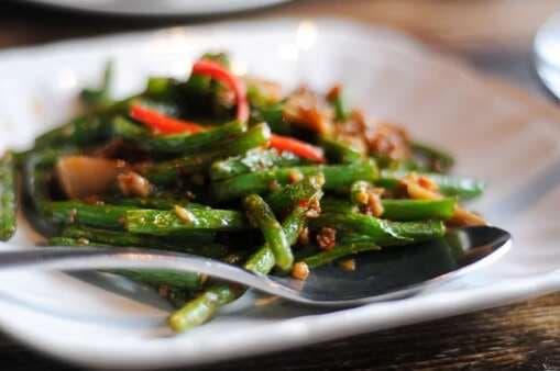 Chinese Green Beans With Pork