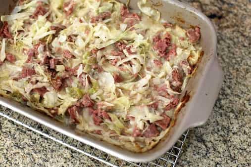 Corned Beef And Cabbage Casserole