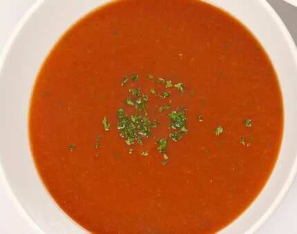 Creamy Cold Red Pepper Soup