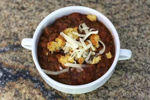 Crock Pot Chili With Ground Beef And Beans
