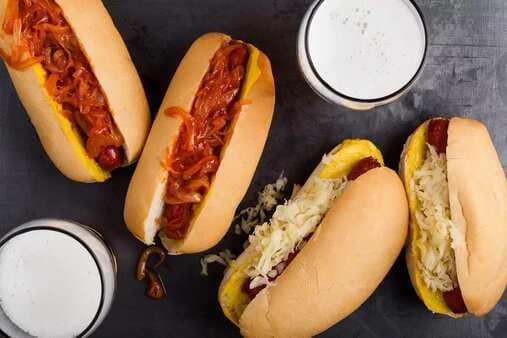 Barbecued Hot Dogs