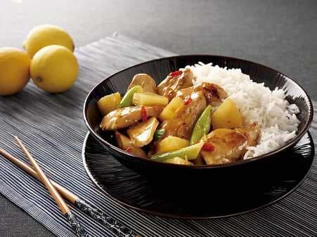 Thai Sweet And Sour Pineapple Chicken