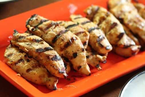 Marinated Grilled Chicken Tenders