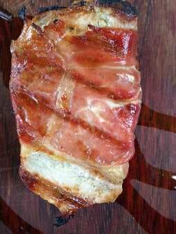 Grilled Prosciutto Wrapped Pork Chops