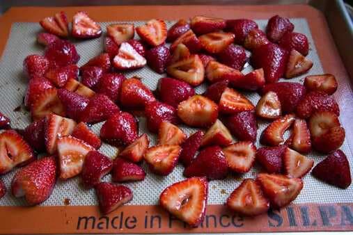 Roasted Balsamic Vanilla Strawberries