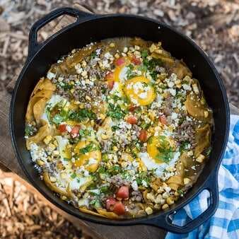 Camping Chilaquiles