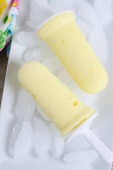 Dole Whip Boozy Popsicles