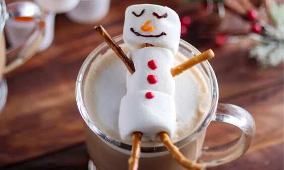 Snowman Mocha Lattes 