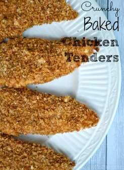 Crunchy Baked Chicken Tenders