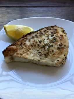 Lemon Oregano Swordfish
