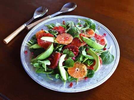 Winter Citrus Salad With Poppy Seed Dressing