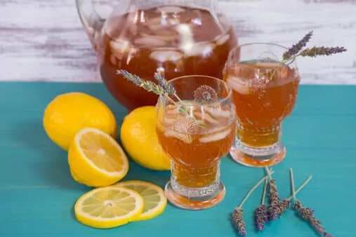 Lemon Lavender Iced Tea