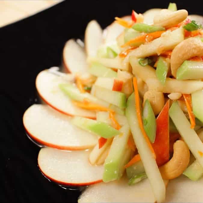 Chayote Apple Salad Recipe