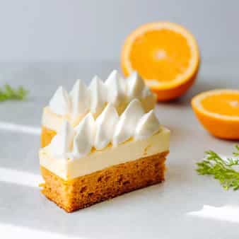 Orange Blossom With White Chocolate Mousse