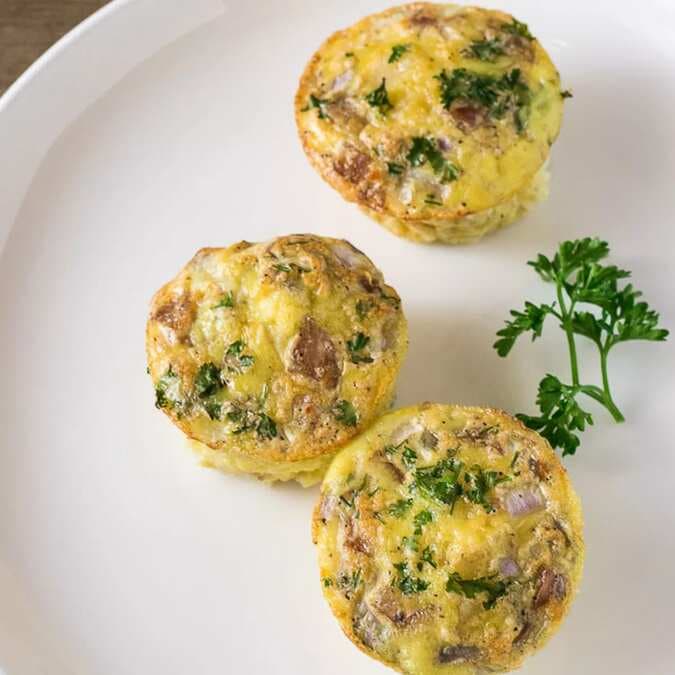 Egg Muffin Cups With Potatoes And Sausages