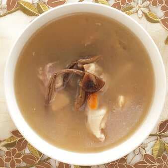 Chinese Chicken And Mushroom Stew