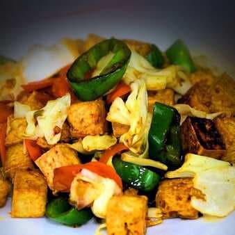 Vegetables And Tofu Stir Fry