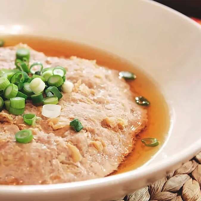 Steamed Minced Pork With Tianjin Preserved Vegetables