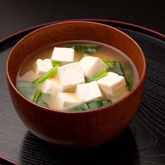 Spinach Tofu Soup