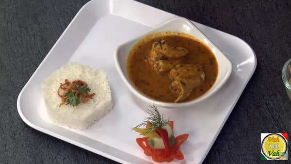 Chicken In Yogurt Curry With Flavors Of Kashmir