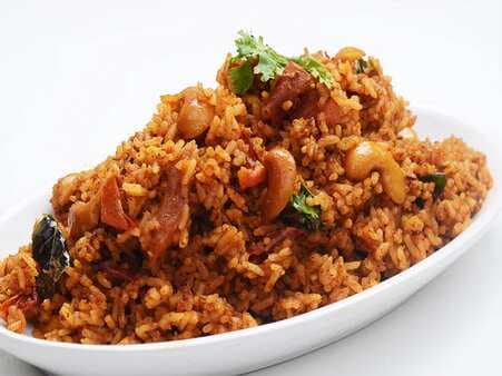Mysore Spicy Tomato Rice