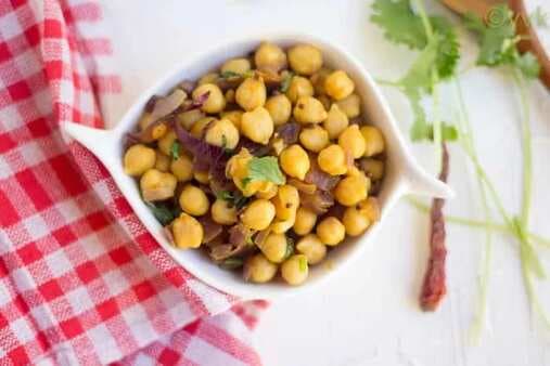 Garbanzo Beans Stir-Fry
