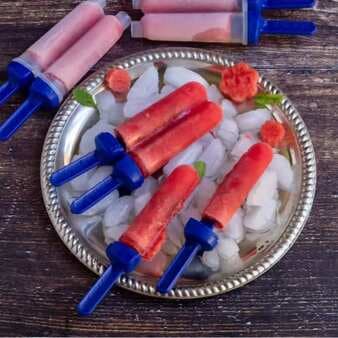 Watermelon Rooh Afza Popsicles