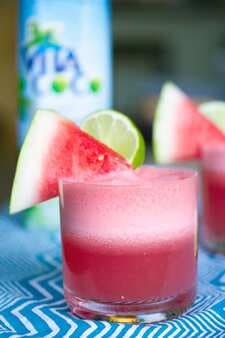Watermelon Coconut Cocktail