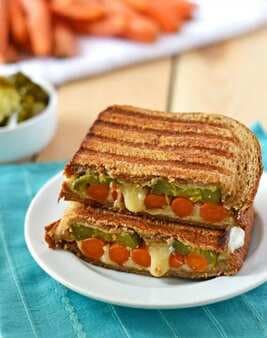 Roasted Carrot Grilled Cheese
