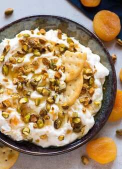 Honey Ricotta Dip With Pistachio And Apricot