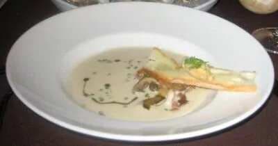 Celery Root Soup With Truffle Oil