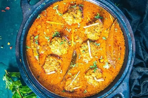 Mutton Keema Kofta Curry