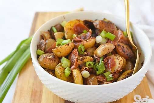 Fingerling Potatoes With Prosciutto