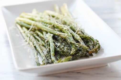 Roasted Asparagus Parmesan