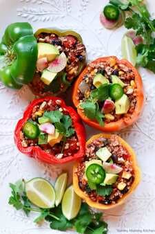 Stuffed Bell Peppers With Quinoa 