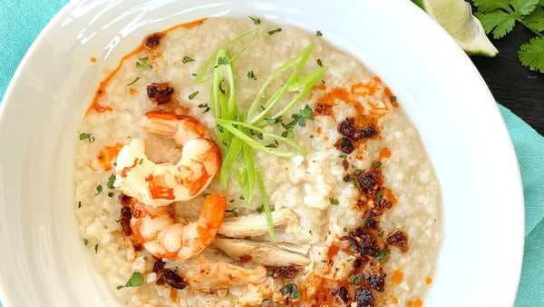 Warming Kerala Prawn Congee For Winter Afternoons