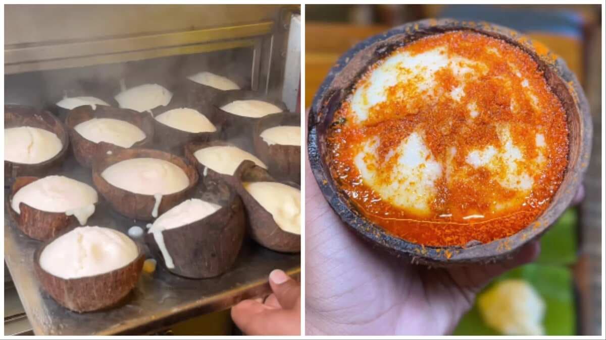 The Internet Loves The Coconut Shell Idli; What Is It Exactly?