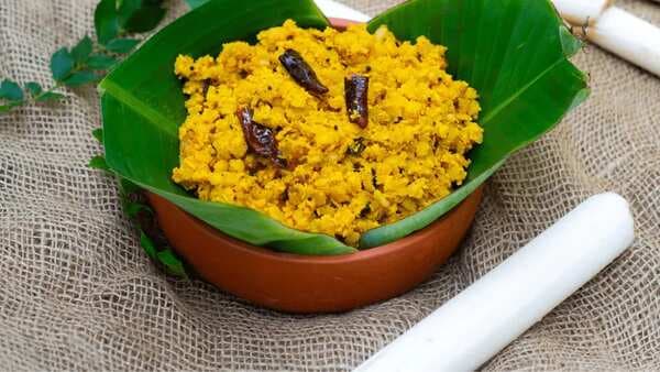 Vazha Pindi Thoran: Kerala-Style Banana Stem Stir Fry