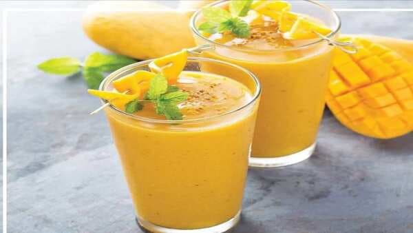 Mango Dry Fruit Lassi with Buttermilk: A Summertime Special 