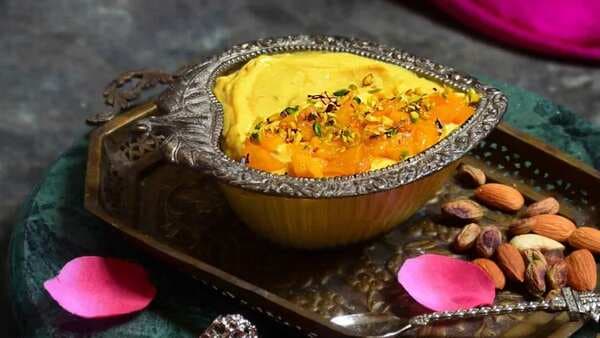 Aam Shrikhand With Mango Salad Recipe