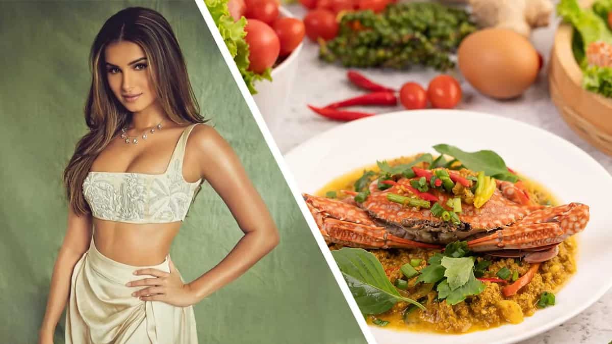 Tara Sutaria Digs Into This Exotic Crab Dish For Dinner