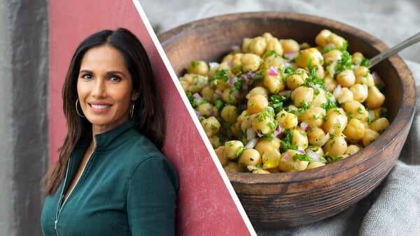 Padma Lakshmi's High-Protein Chickpea Salad: Give It A Try