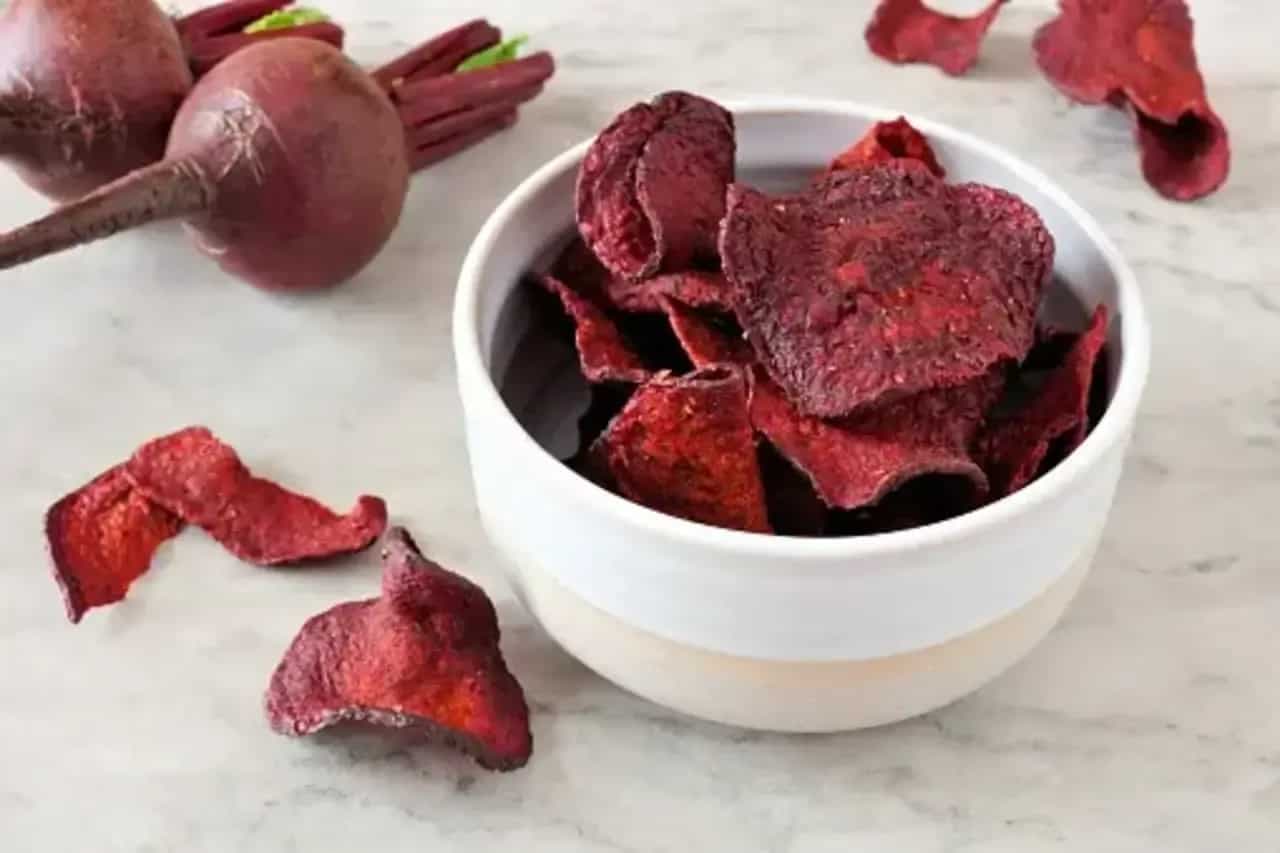 Air Fryer Beetroot Chips To Replace Your Store-Bought Snacks
