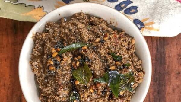 Ellu Thogayal: South Indian Black Sesame Seeds Condiment