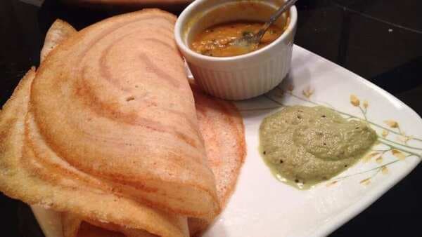  Instant Dosa with Rolled Oats